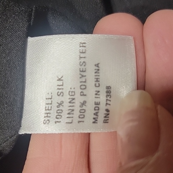 Broadway & Broome Size 4 Black 100% Silk Dress, Elastic Waist, Short Sleeve, EUC - Picture 13 of 13